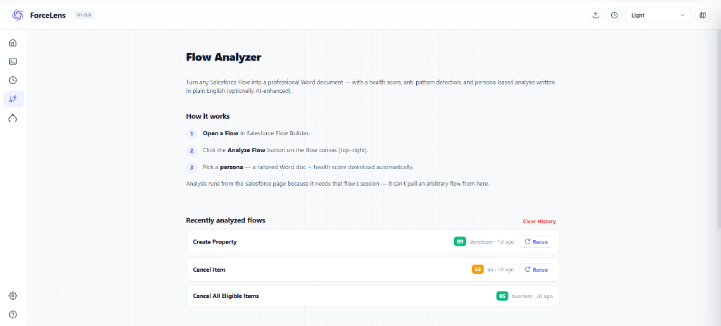 Flow Lens Personas Mockup