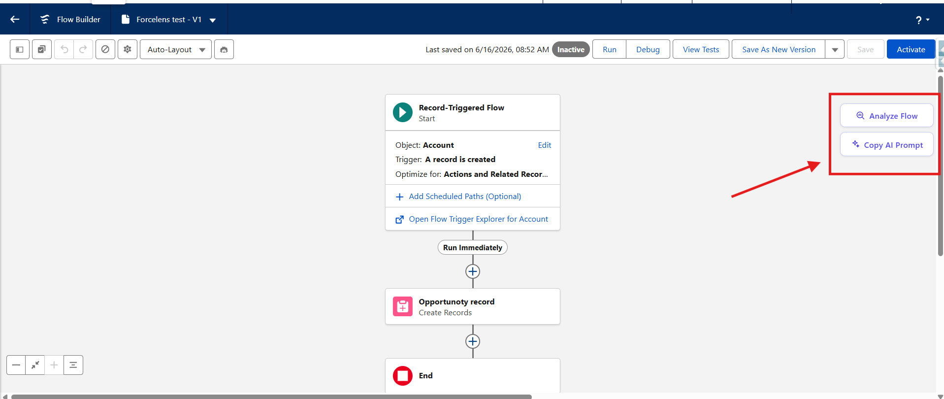 Salesforce Flow Analyzer Canvas Integration