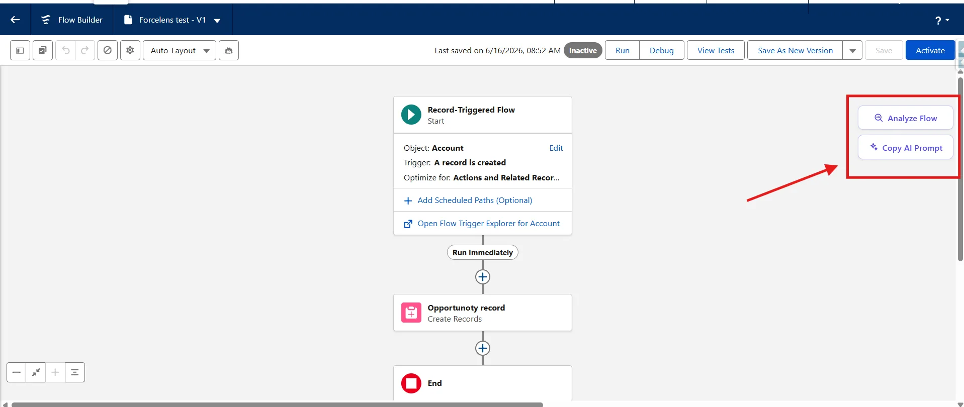 Salesforce Flow Analyzer Canvas Integration
